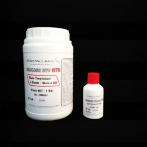 Silicone RTV rouge haute température – moule rigide pour leurres durs, têtes plombées et jigs